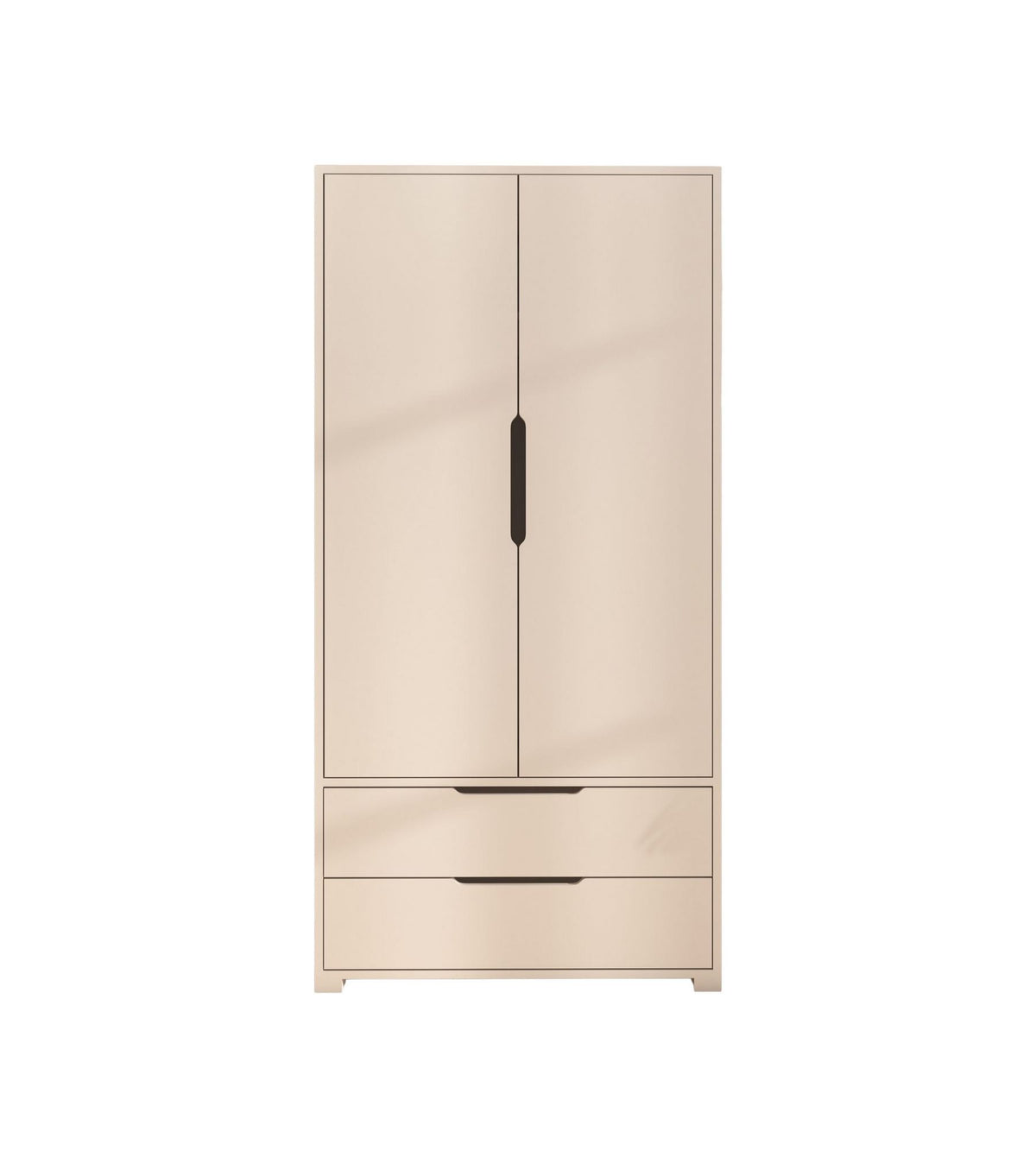 Ντουλάπα 90x183x45 εκ Λευκό 469ORN1107
