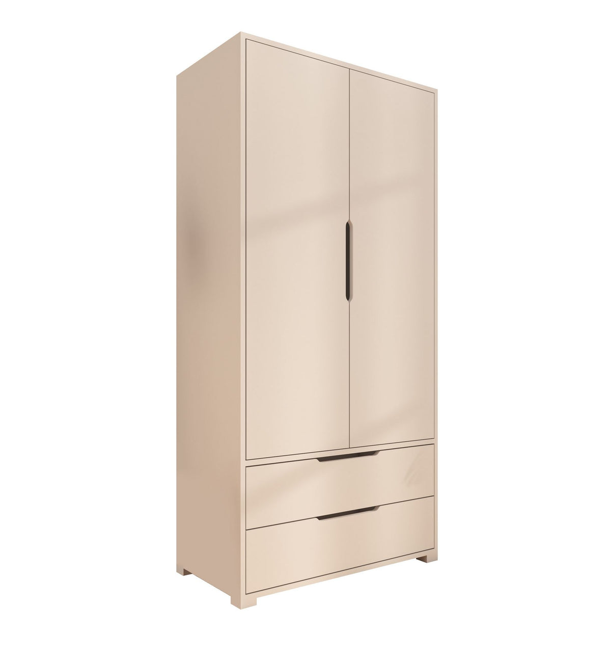 Ντουλάπα 90x183x45 εκ Λευκό 469ORN1107