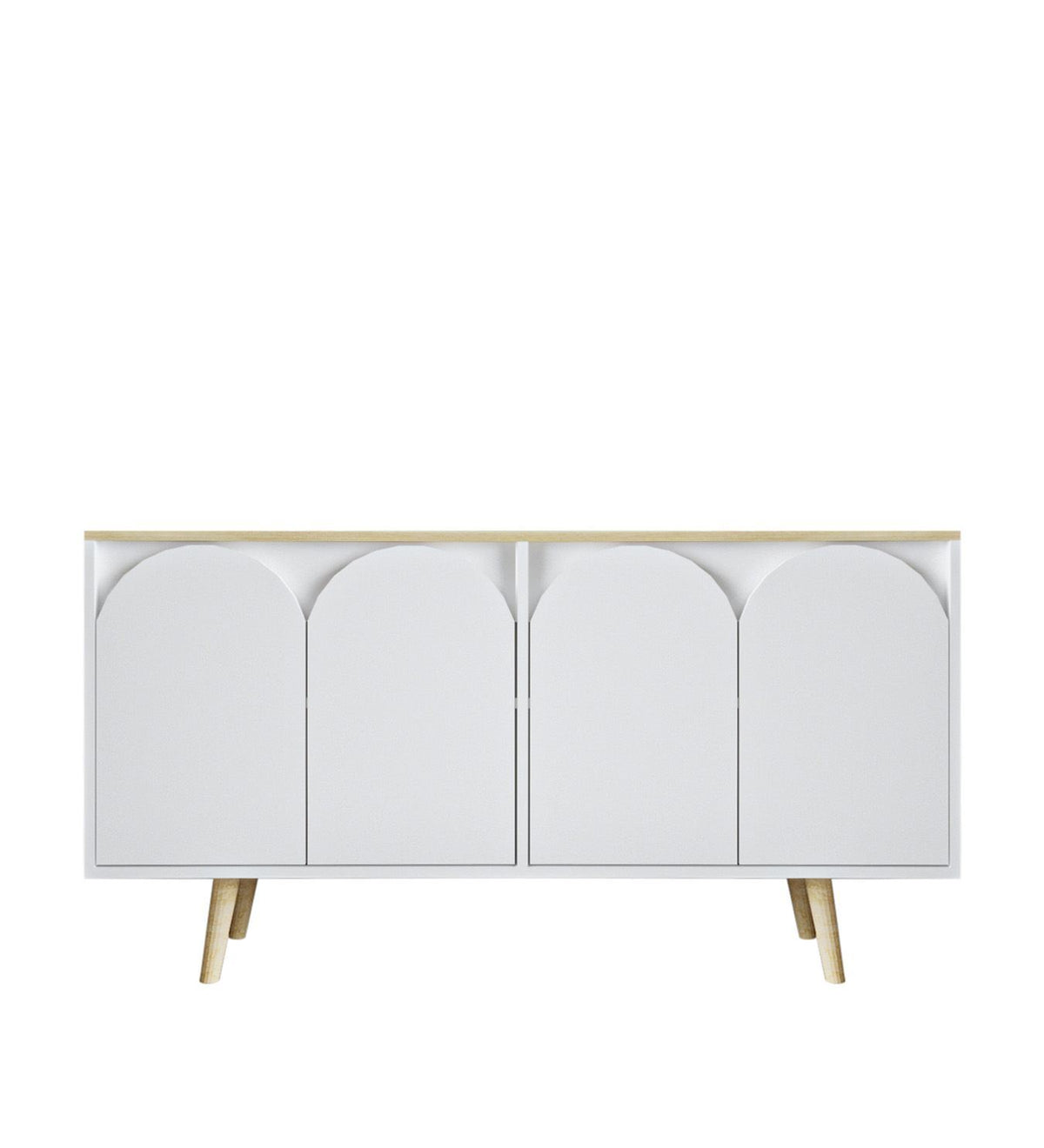 Μπουφές Sapphire Δρυς
Λευκό 150x45x80cm | 469ORN1518