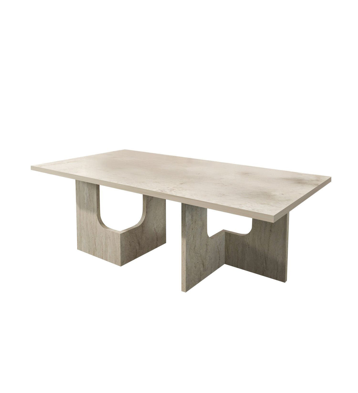 Τραπεζάκι Σαλονιού Travertine 104 x 51,7 x 37 εκ GR469ORN2302