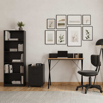 Βιβλιοθήκη 58 × 23 × 170 εκ. Ανθρακί GR479ADR1308