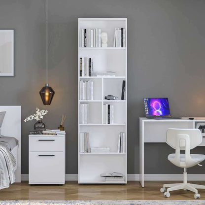 Βιβλιοθήκη 55 × 23 × 187 εκ. Λευκό GR479ADR1320