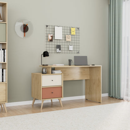 Γραφείο Υπολογιστή και Μελέτης 110x75x44 εκ. Multicolor | 479ADR1425