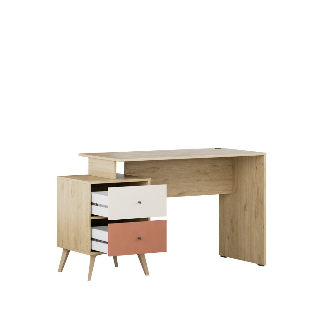 Γραφείο Υπολογιστή και Μελέτης 110x75x44 εκ. Multicolor | 479ADR1425