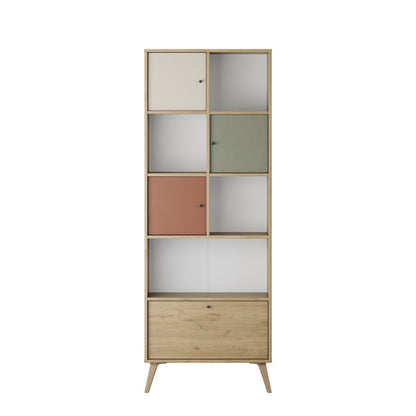 Βιβλιοθήκη 67 × 30 × 180 εκ. Multicolor GR479ADR1510