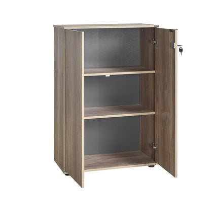 Βιβλιοθήκη 72 × 34 × 109 εκ. Light Καρυδί GR479ADR1774