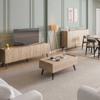 Έπιπλο Τηλεόρασης TV Βάση Σύνθεση Δρυς | 479ADR2104