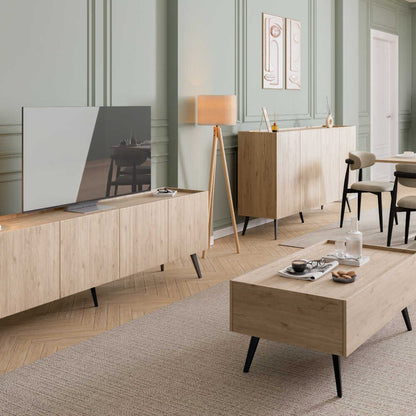 Έπιπλο Τηλεόρασης TV Βάση Σύνθεση Δρυς | 479ADR2104