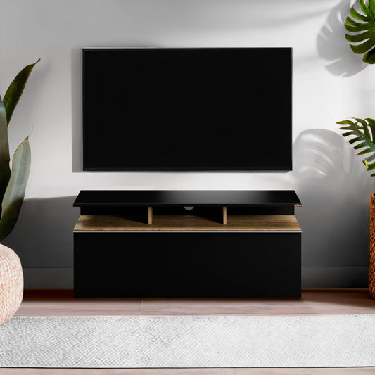 Έπιπλο Τηλεόρασης TV Βάση Σύνθεση Μαύρο Καρυδί | 479ADR2108