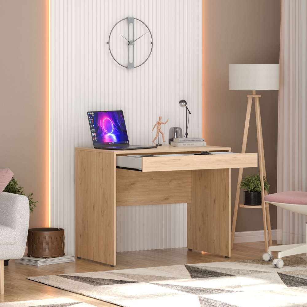 Γραφείο Υπολογιστή και Μελέτης 90x75x55 εκ. Δρυς | 479ADR2713