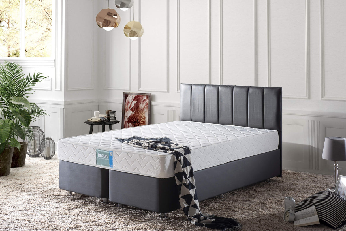 Στρώμα 150x200 cm Διπλό με Ύφασμα Jacquard & Σύστημα Πολλαπλών Ελατηρίων – Σκληρό Διπλής Όψης 22 cm 480NRN1208