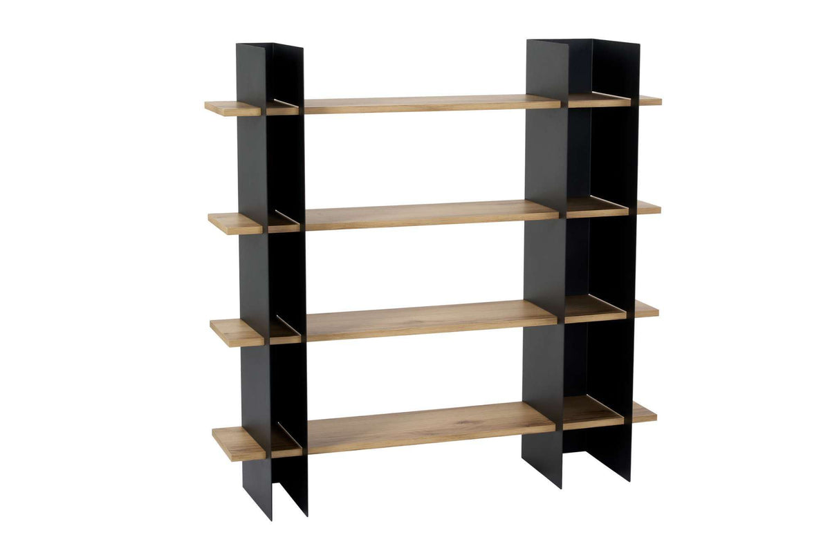 Βιβλιοθήκη 120 × 31 × 120 εκ. Μαύρο GR491CRT1377
