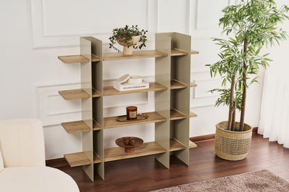 Βιβλιοθήκη 120 × 31 × 120 εκ. Taupe GR491CRT1379