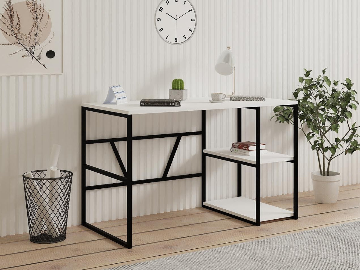 Γραφείο 120x60x74 εκ. Λευκό 495SSE1505