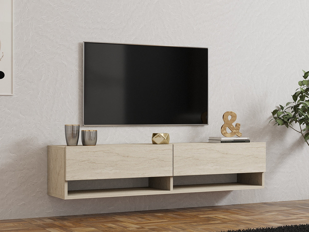 Έπιπλο Τηλεόρασης TV Βάση Σύνθεση Travertine | 495SSE1628