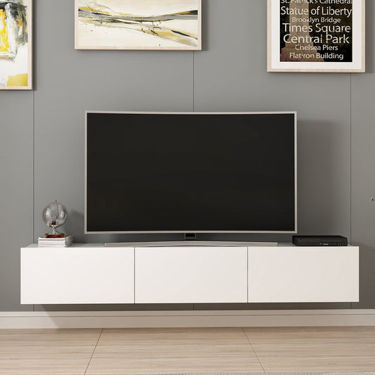 Έπιπλο Τηλεόρασης TV Βάση Σύνθεση Λευκό | 506MNR1101