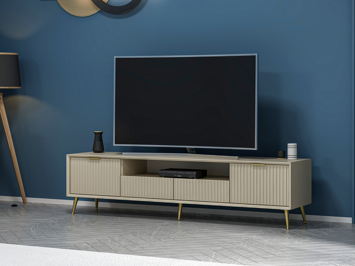 Έπιπλο Τηλεόρασης TV Βάση Σύνθεση Sandstone | 506MNR1156