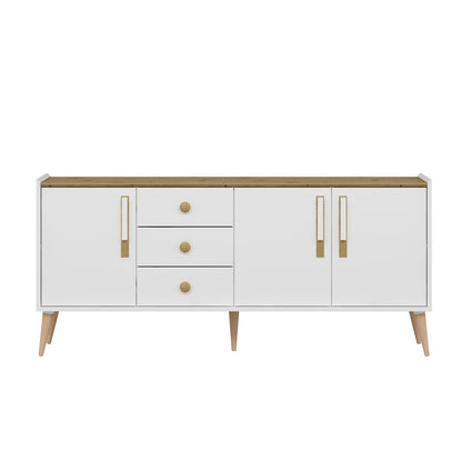Μπουφές Λευκό 180x45x80cm | 506MNR1320