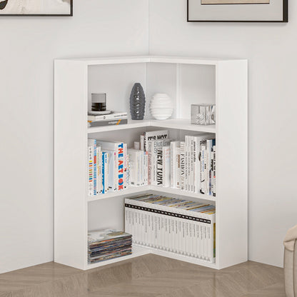 Βιβλιοθήκη Λευκό 60x60x89x20 εκ 506MNR1538