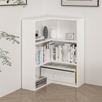 Βιβλιοθήκη Λευκό 60x60x89x20 εκ 506MNR1538