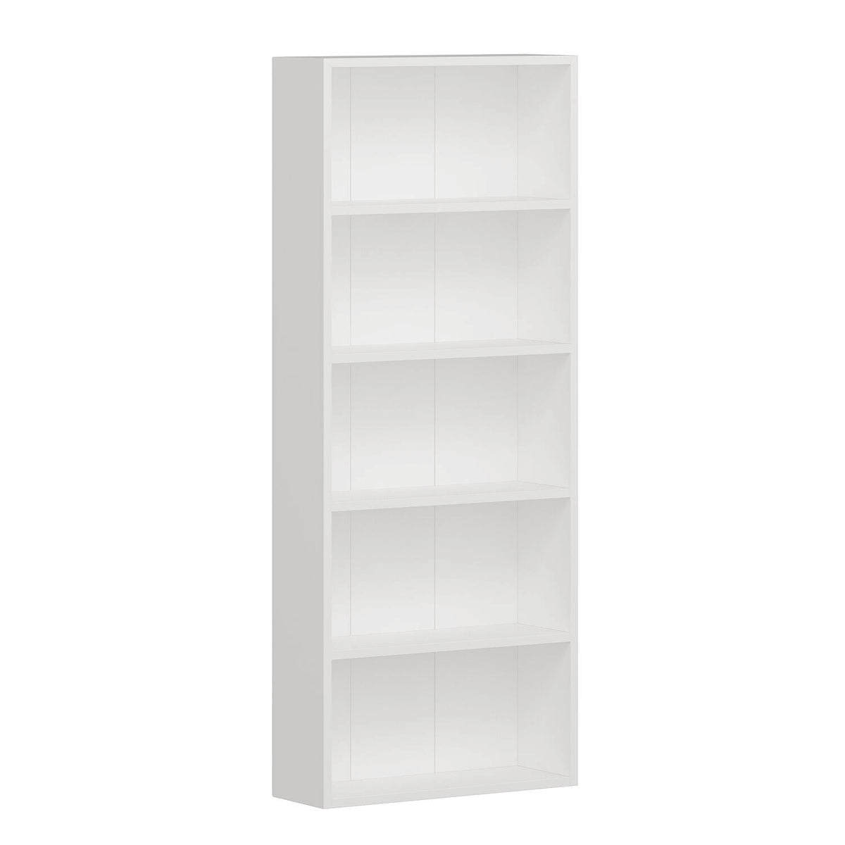 Βιβλιοθήκη Λευκό 120x120x147x20 εκ 506MNR1548