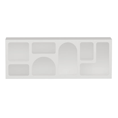 Βιβλιοθήκη Λευκό 50x90x27 εκ 506MNR1553