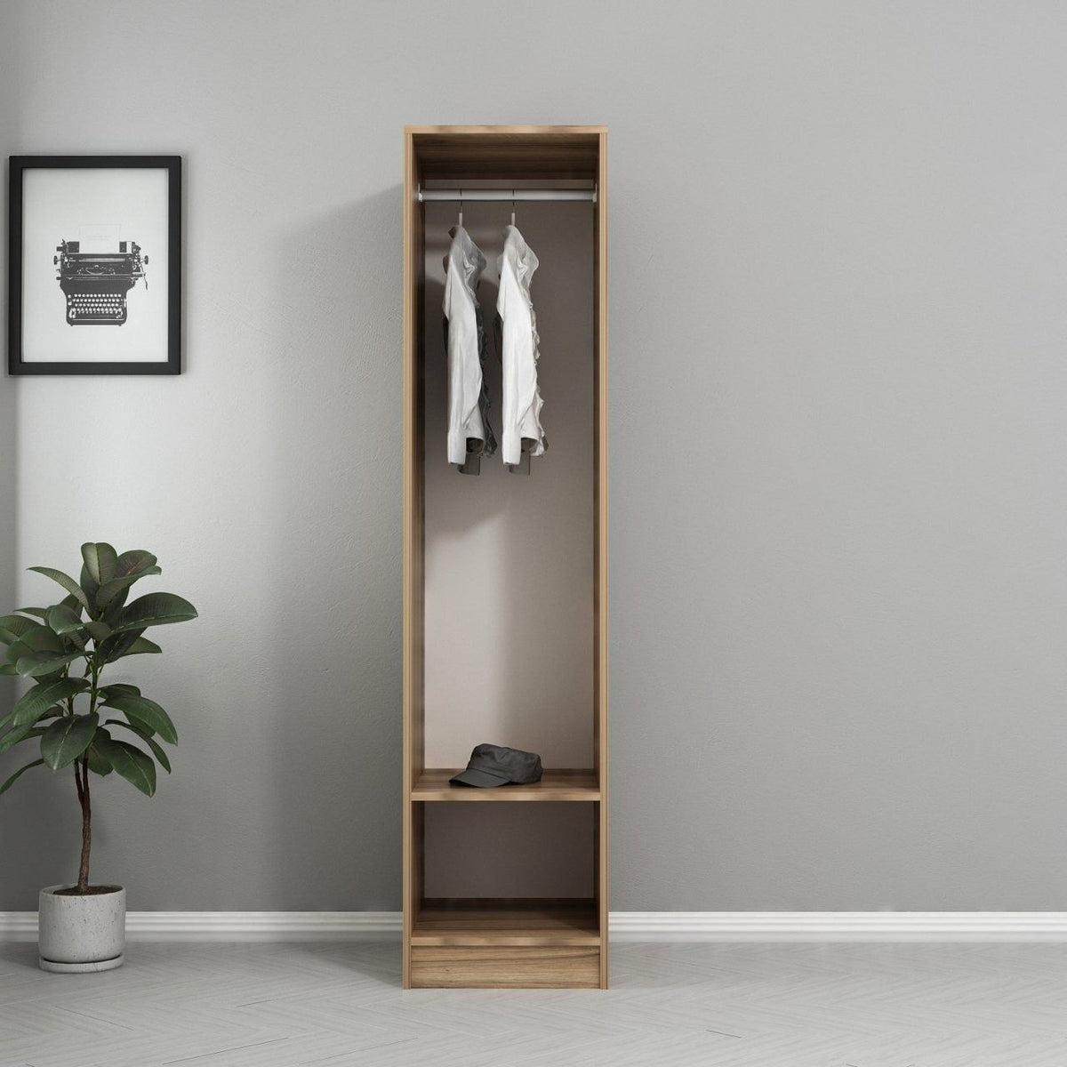 Ντουλάπα 45x190x52 εκ Dore 506MNR2120
