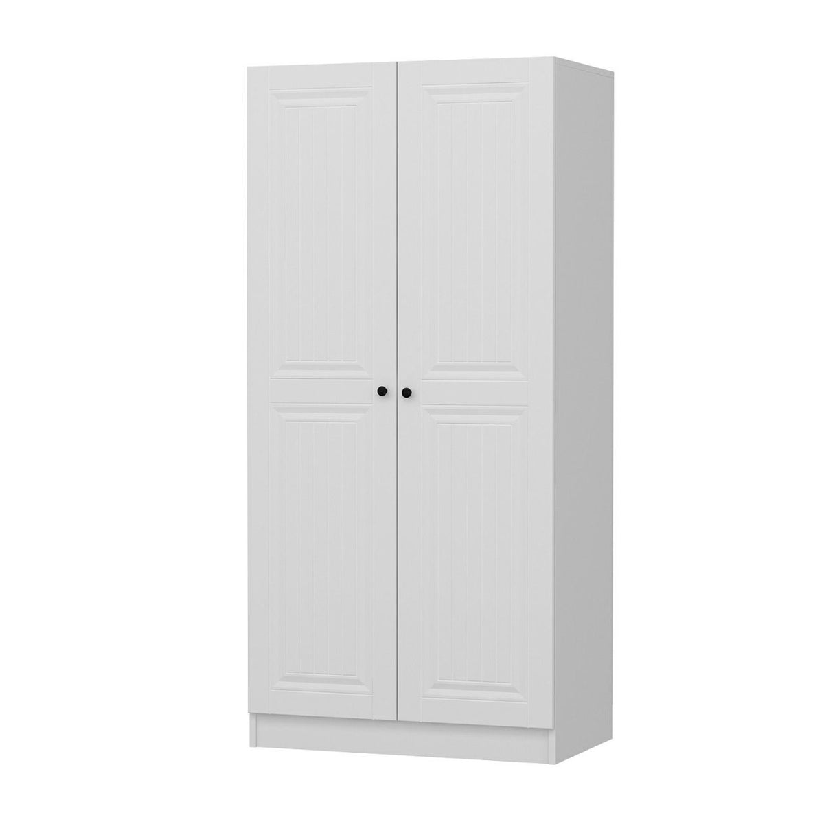 Ντουλάπα 90x210x52 εκ Λευκό 506MNR2151