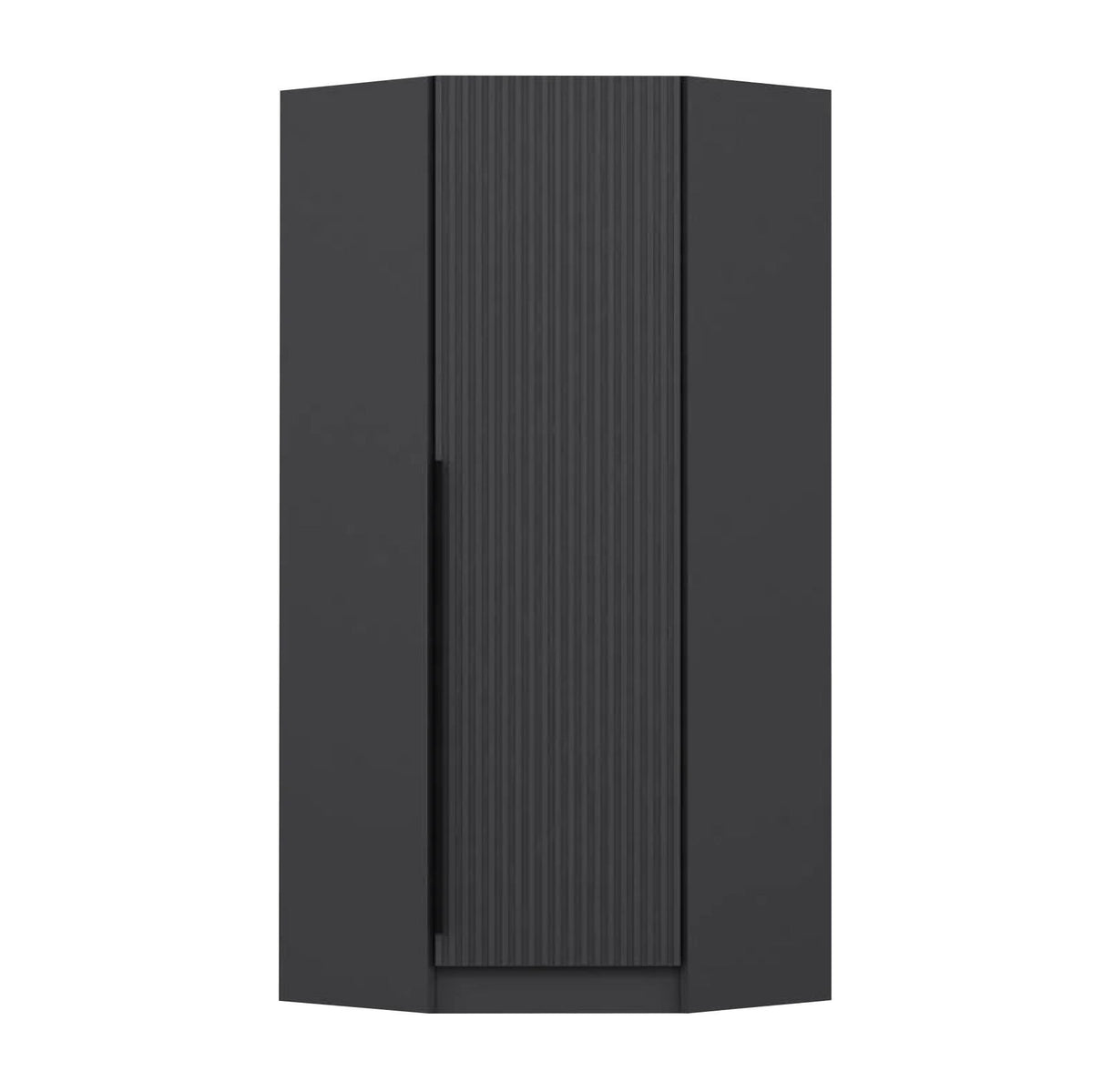 Ντουλάπα 74x210x52 εκ Ανθρακί 506MNR2216