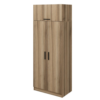 Ντουλάπα 90x235x52 εκ Δρυς 506MNR2237