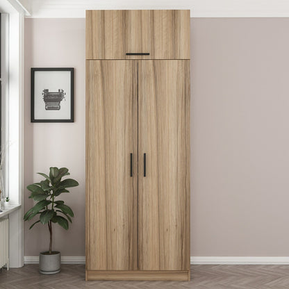 Ντουλάπα 90x255x52 εκ Δρυς 506MNR2238