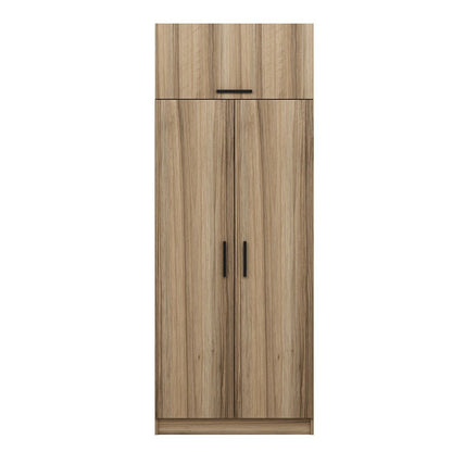 Ντουλάπα 90x255x52 εκ Δρυς 506MNR2238