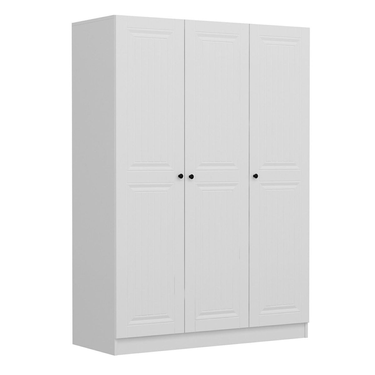 Ντουλάπα 135x190x52 εκ Λευκό 506MNR2257