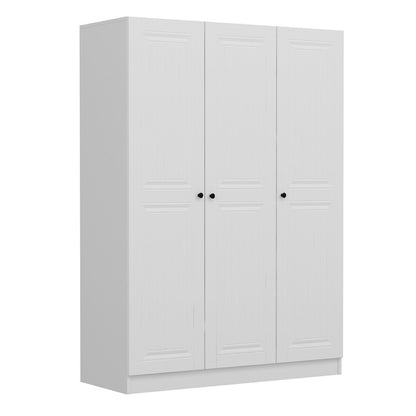 Ντουλάπα 135x190x52 εκ Λευκό 506MNR2257