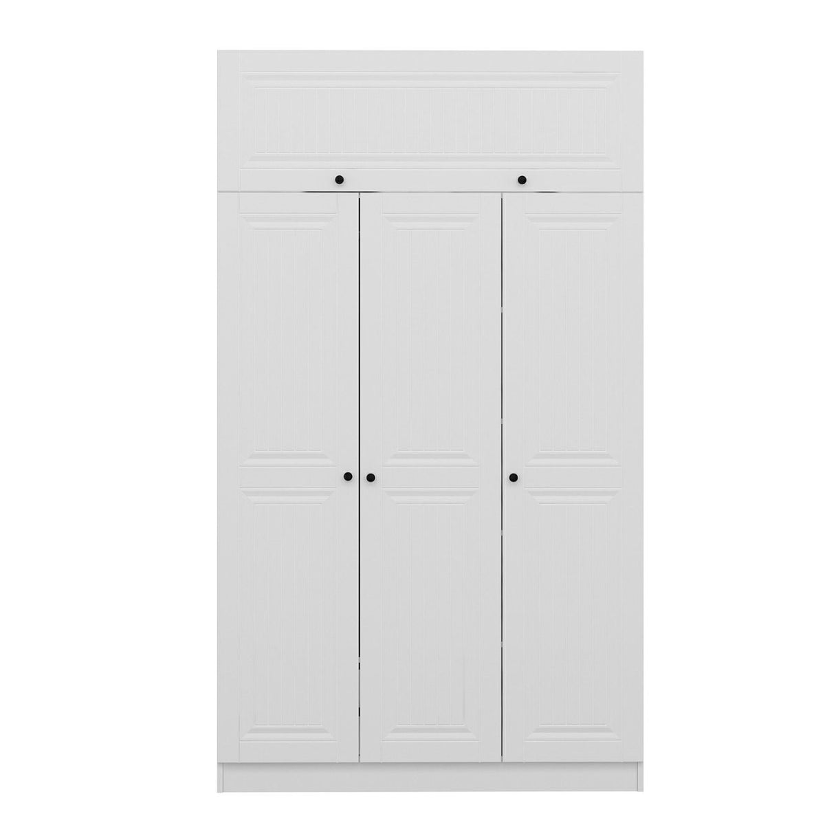 Ντουλάπα 135x255x52 εκ Λευκό 506MNR2420