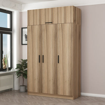 Ντουλάπα 135x255x52 εκ Dore 506MNR2422