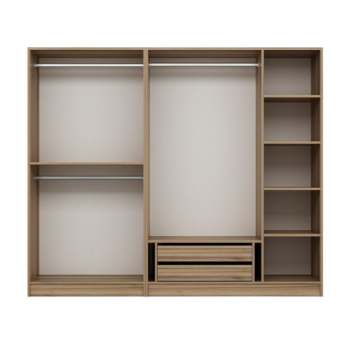 Ντουλάπα 225x210x52 εκ Dore 506MNR2431