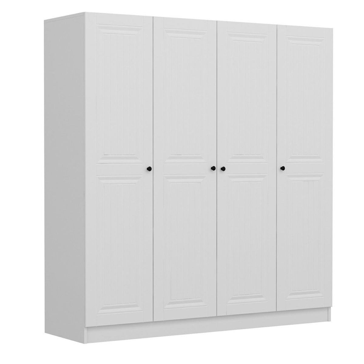 Ντουλάπα 180x190x52 εκ Λευκό 506MNR2454