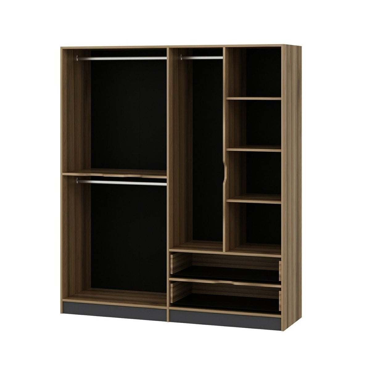Ντουλάπα 185x208x52 εκ Dore 506MNR2482