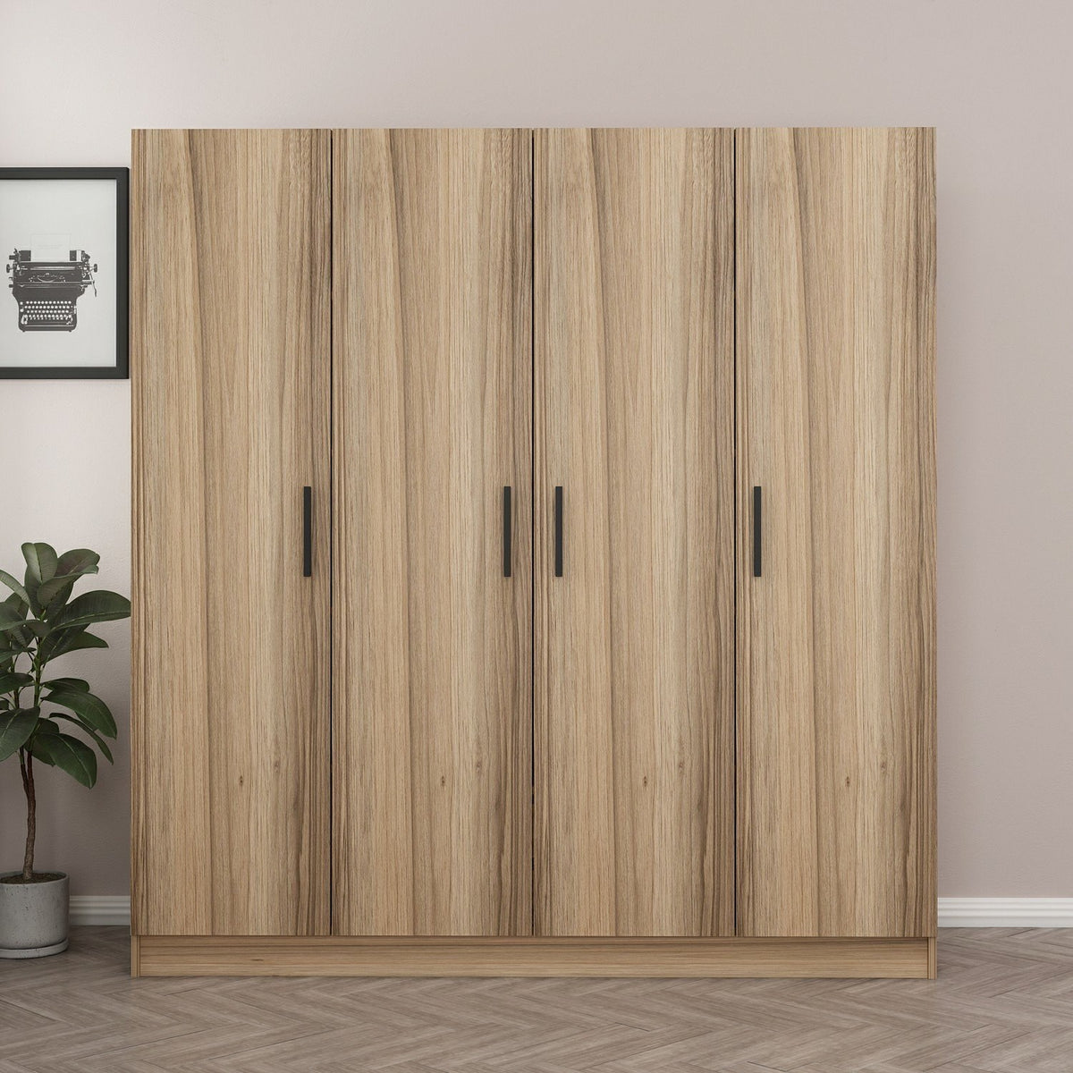 Ντουλάπα 180x210x52 εκ Dore 506MNR2486