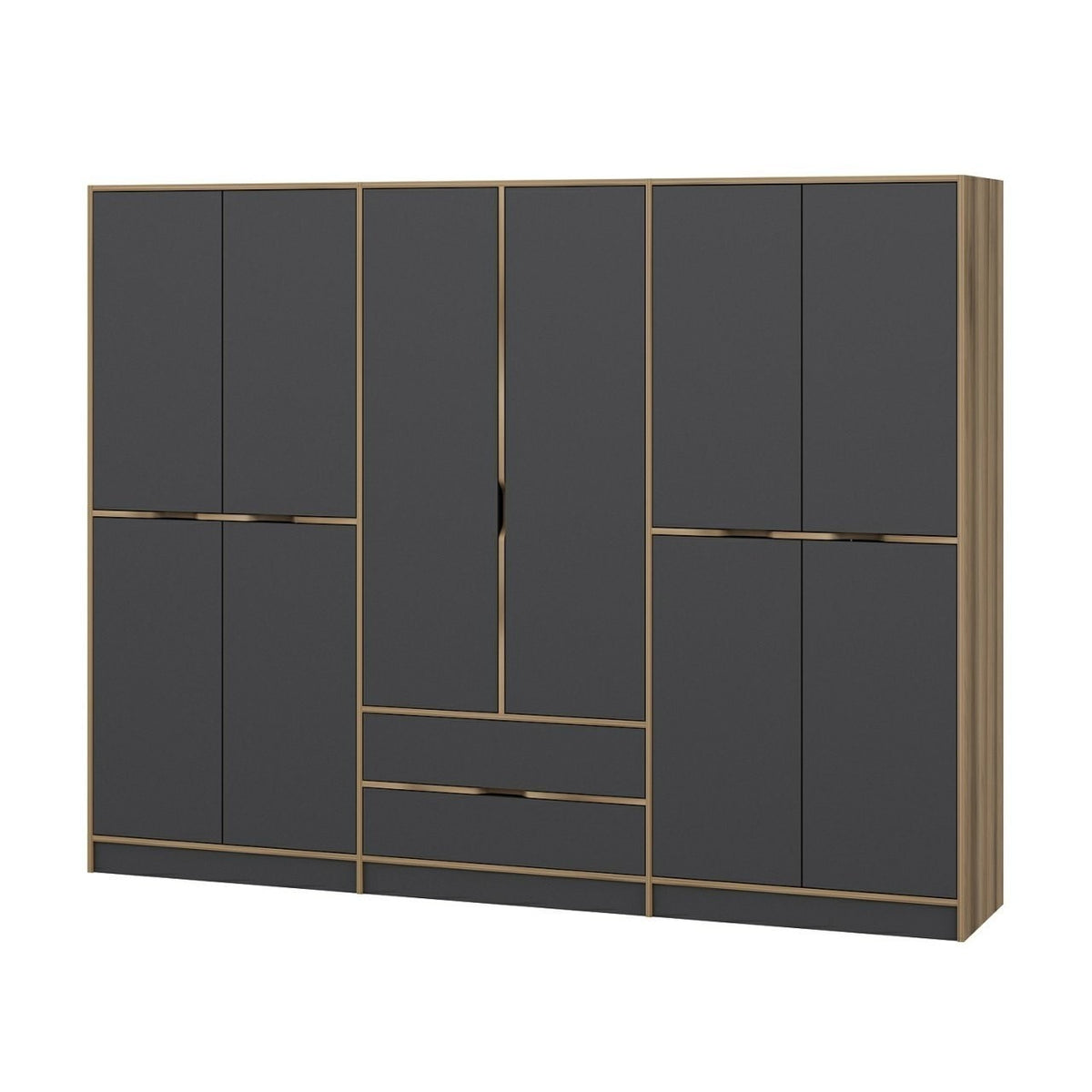 Ντουλάπα 277x208x52 εκ Dore 506MNR2501