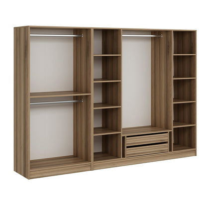 Ντουλάπα 270x190x52 εκ Dore 506MNR2511