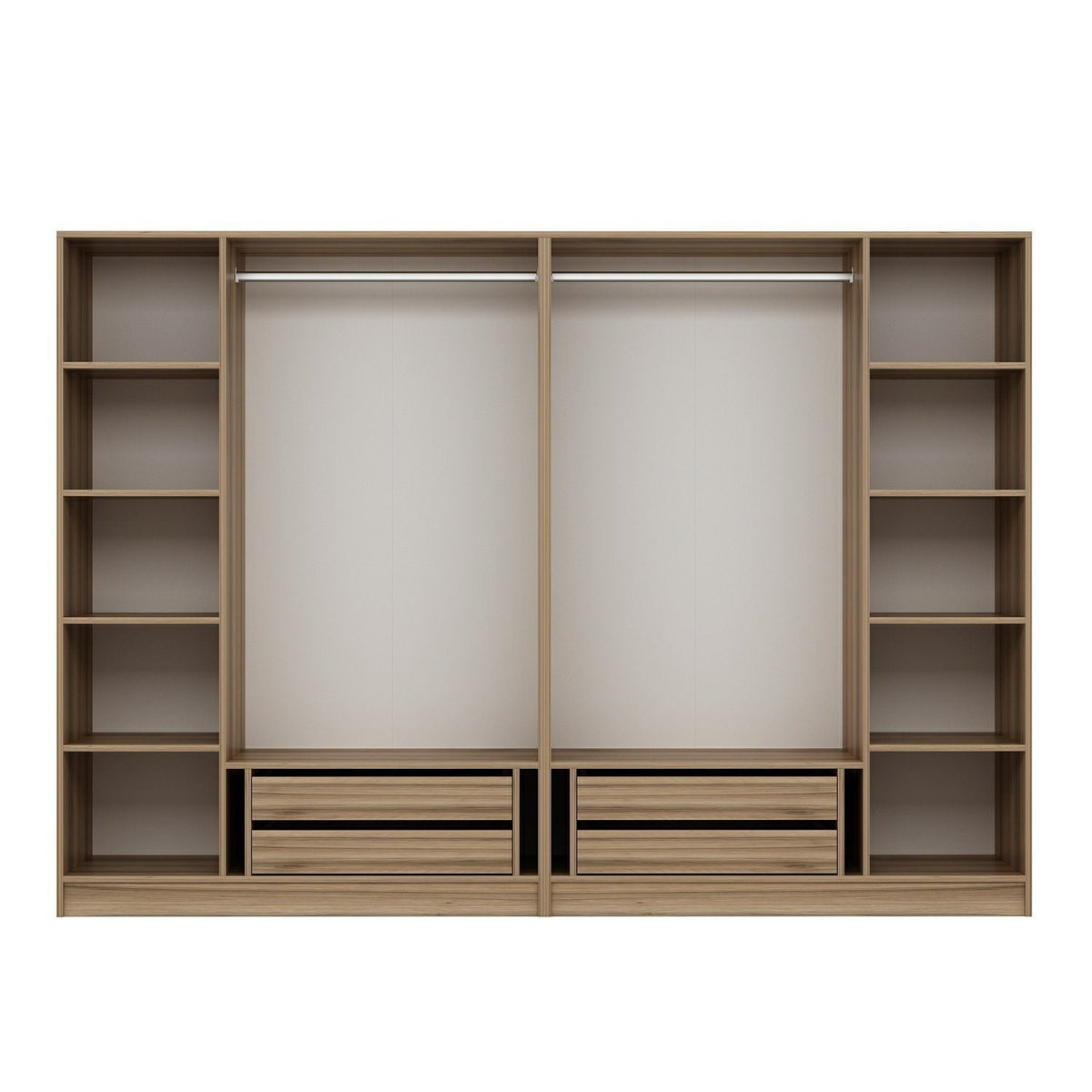 Ντουλάπα 270x190x52 εκ Dore 506MNR2513