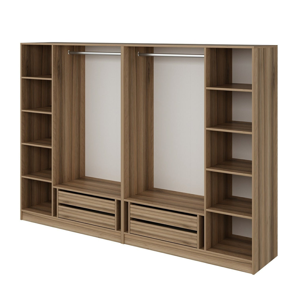 Ντουλάπα 270x190x52 εκ Dore 506MNR2513