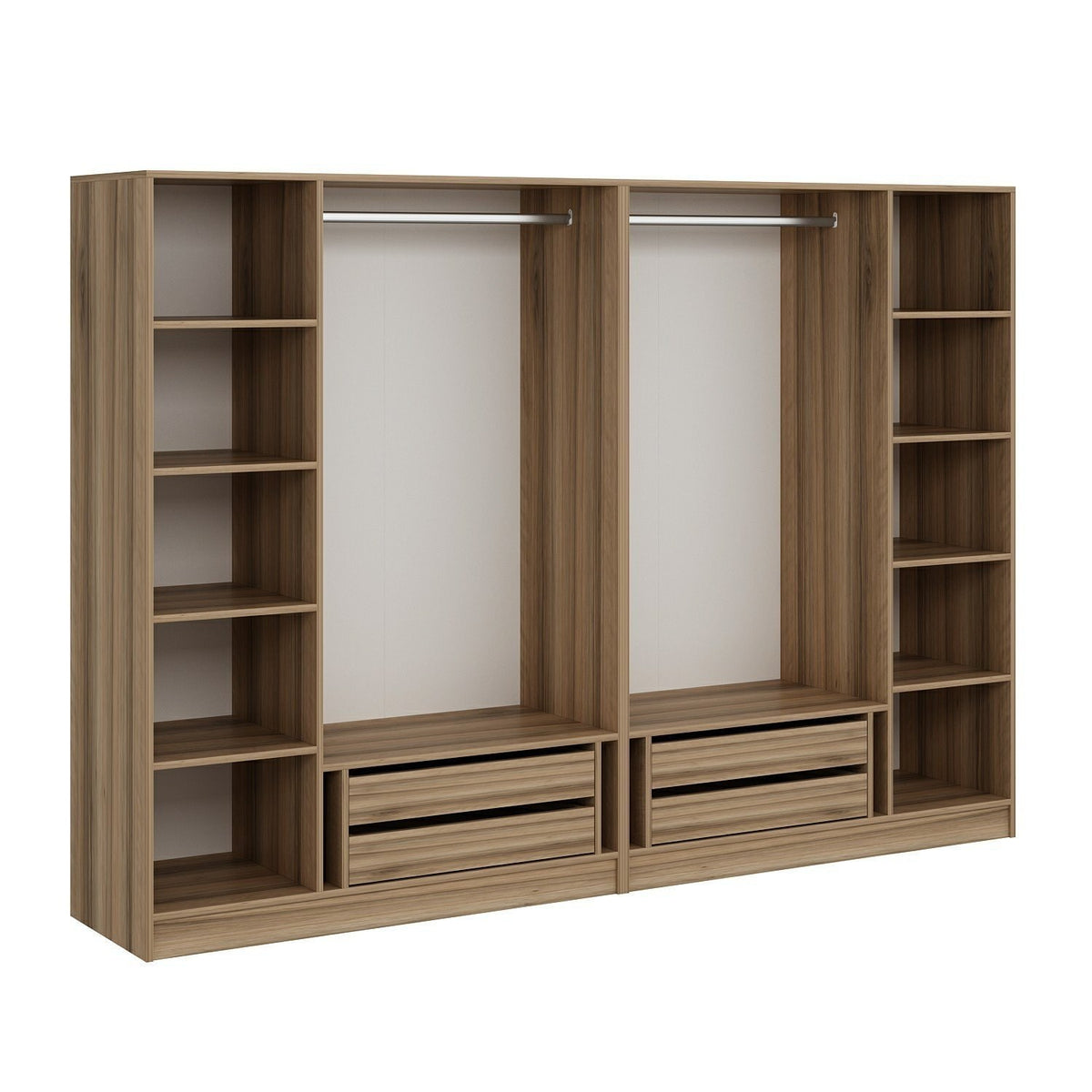 Ντουλάπα 270x210x52 εκ Dore 506MNR2514