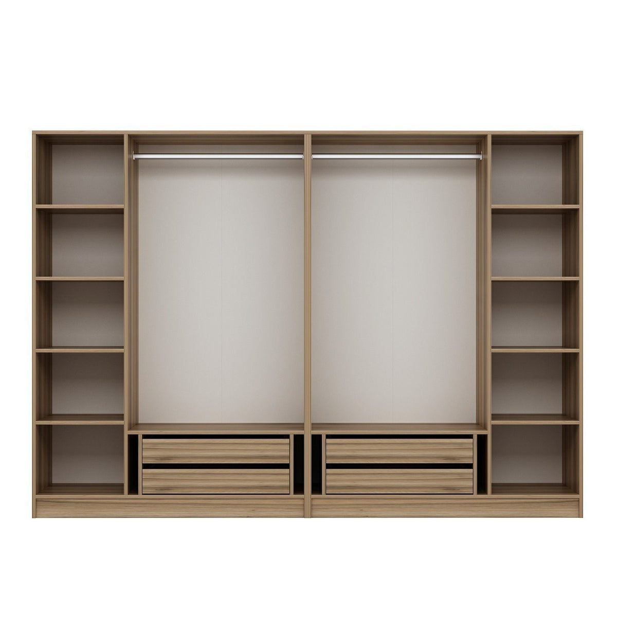 Ντουλάπα 270x210x52 εκ Dore 506MNR2514