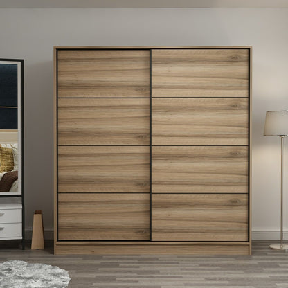 Ντουλάπα 180x210x60 εκ Dore 506MNR2532