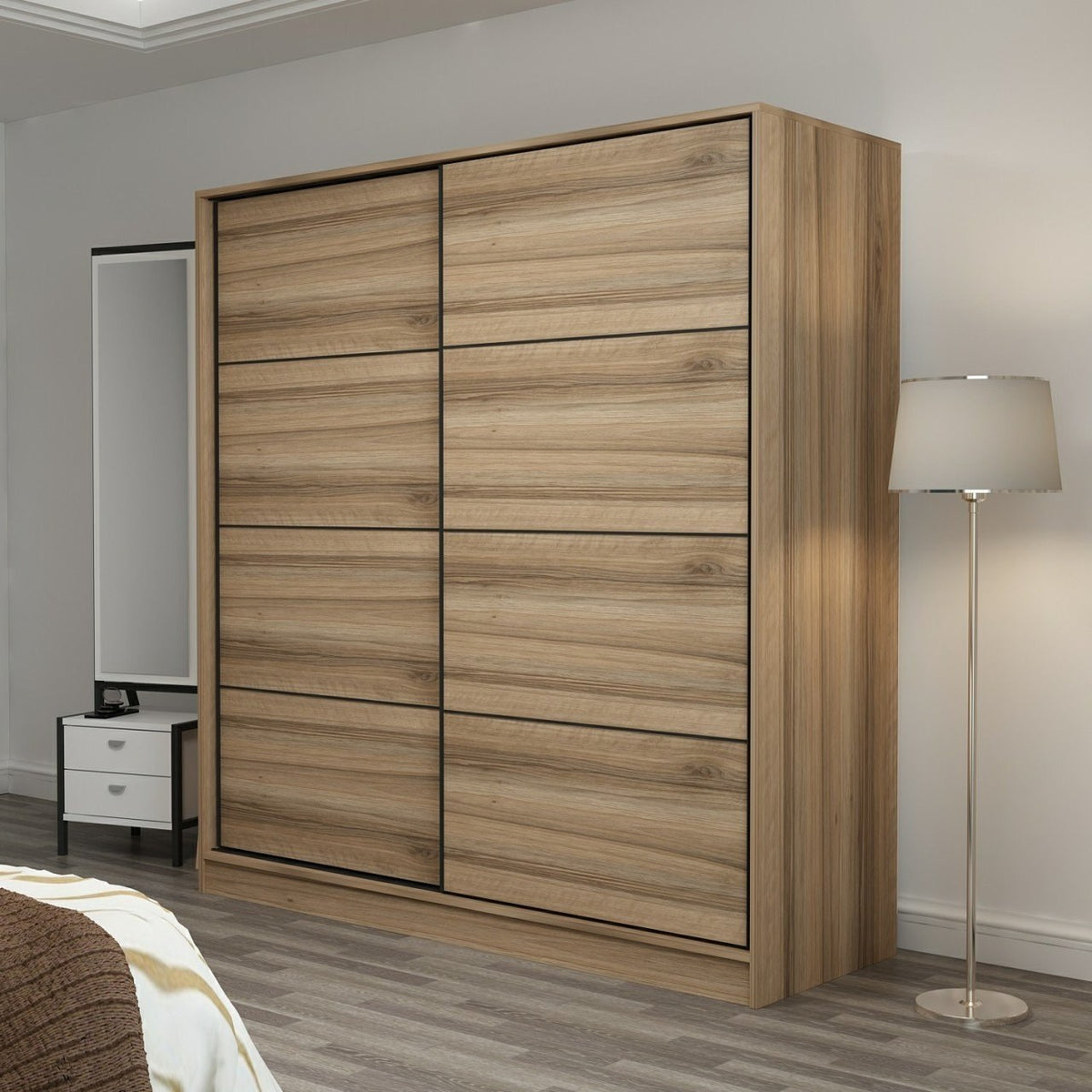 Ντουλάπα 180x210x60 εκ Dore 506MNR2532