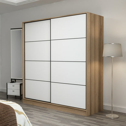 Ντουλάπα 220x210x60 εκ Dore 506MNR2551