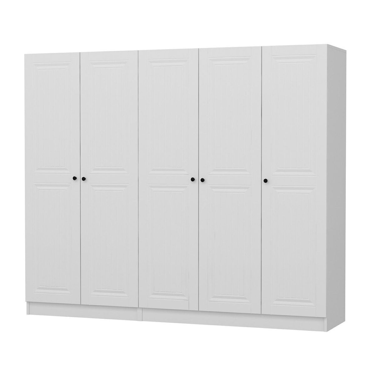 Ντουλάπα 225x210x52 εκ Λευκό 506MNR2574